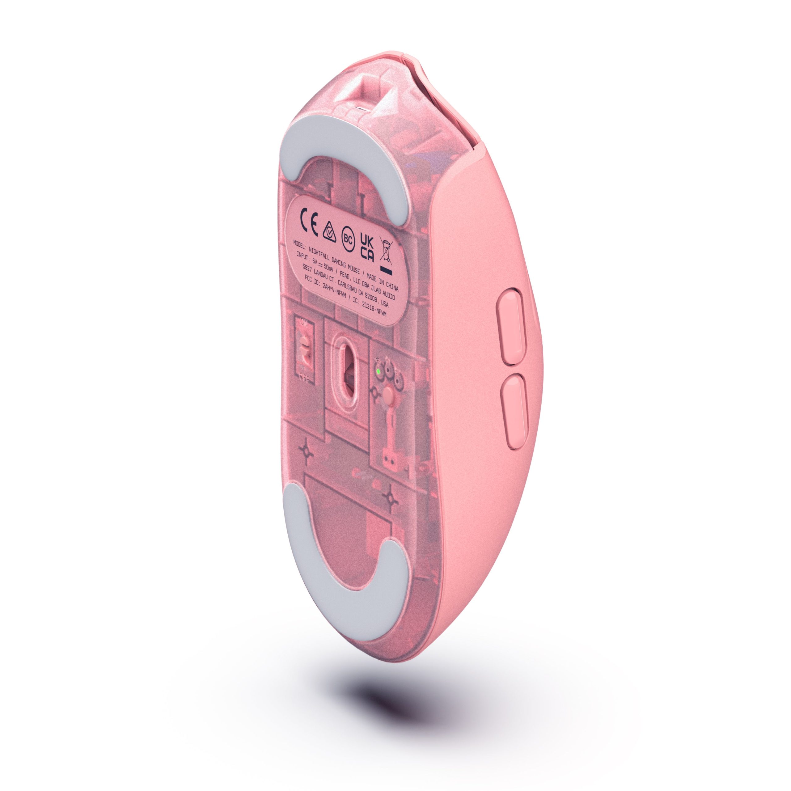 Nightfall Wireless Gaming Mouse Pink - Image 4