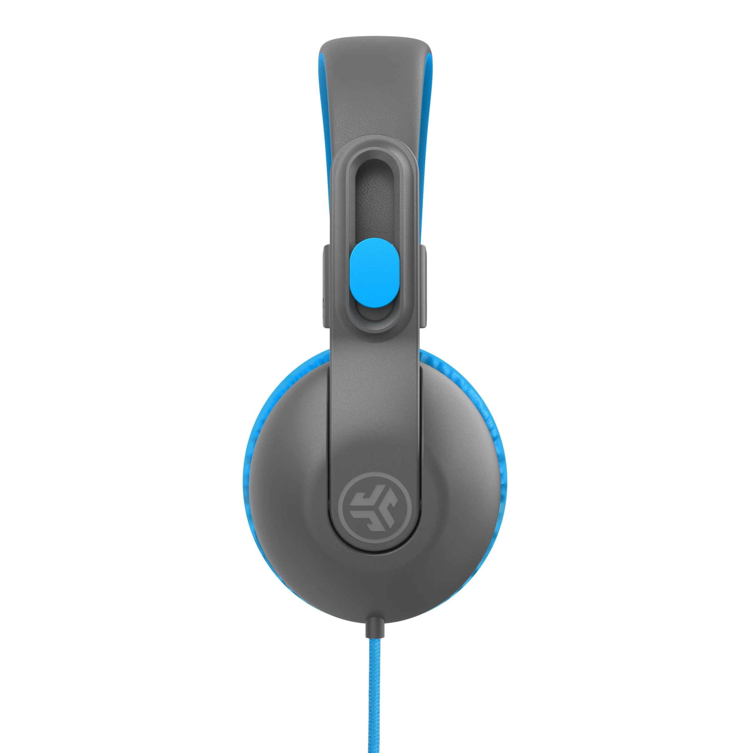 JBuddies Studio 2 On-Ear Kids Wired Headphones Blue/Gray - Image 6