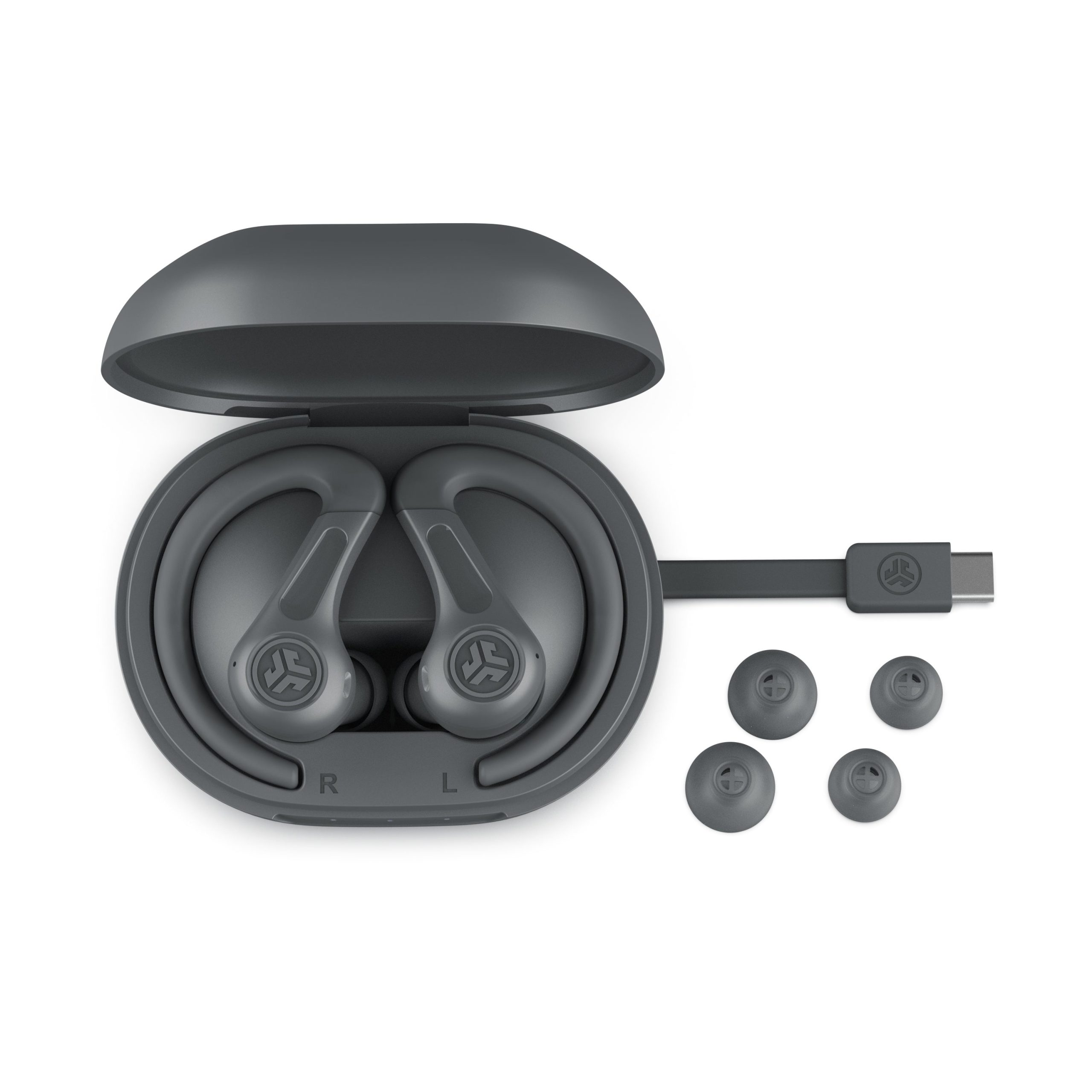JBuds Sport ANC 4 True Wireless Earbuds Graphite - Image 8