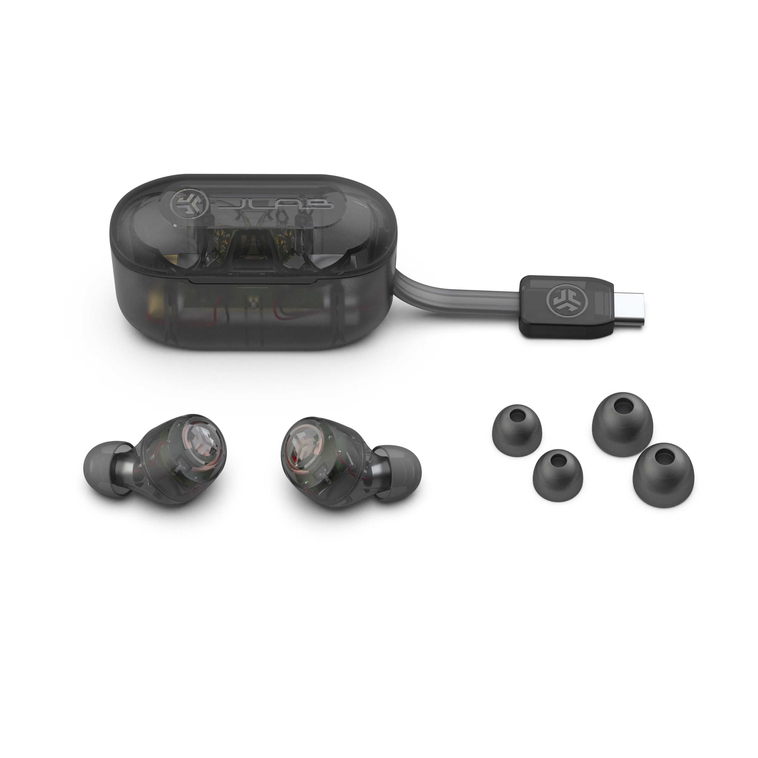 GO POP+ True Wireless Earbuds Clear - Image 6
