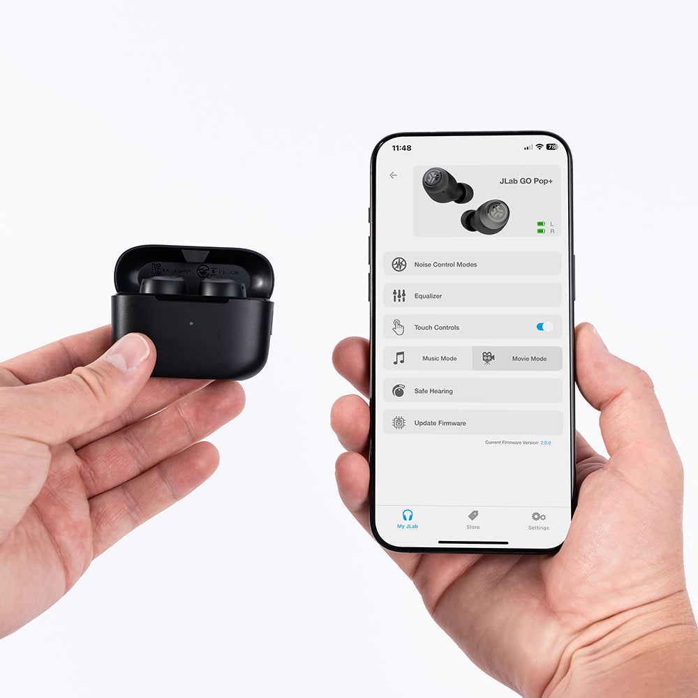 GO POP+ True Wireless Earbuds Black - Image 3
