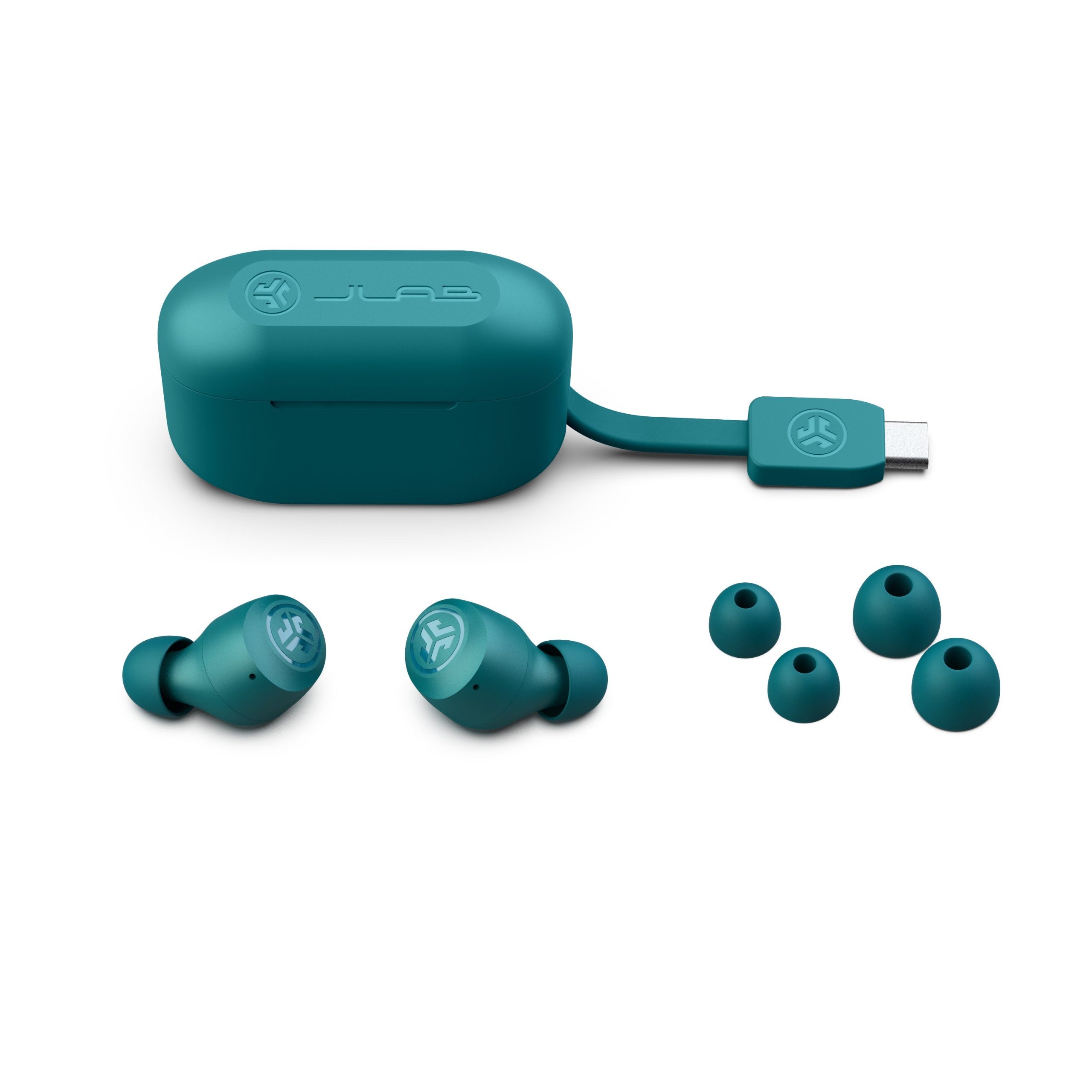 GO POP+ True Wireless Earbuds Teal - Image 6
