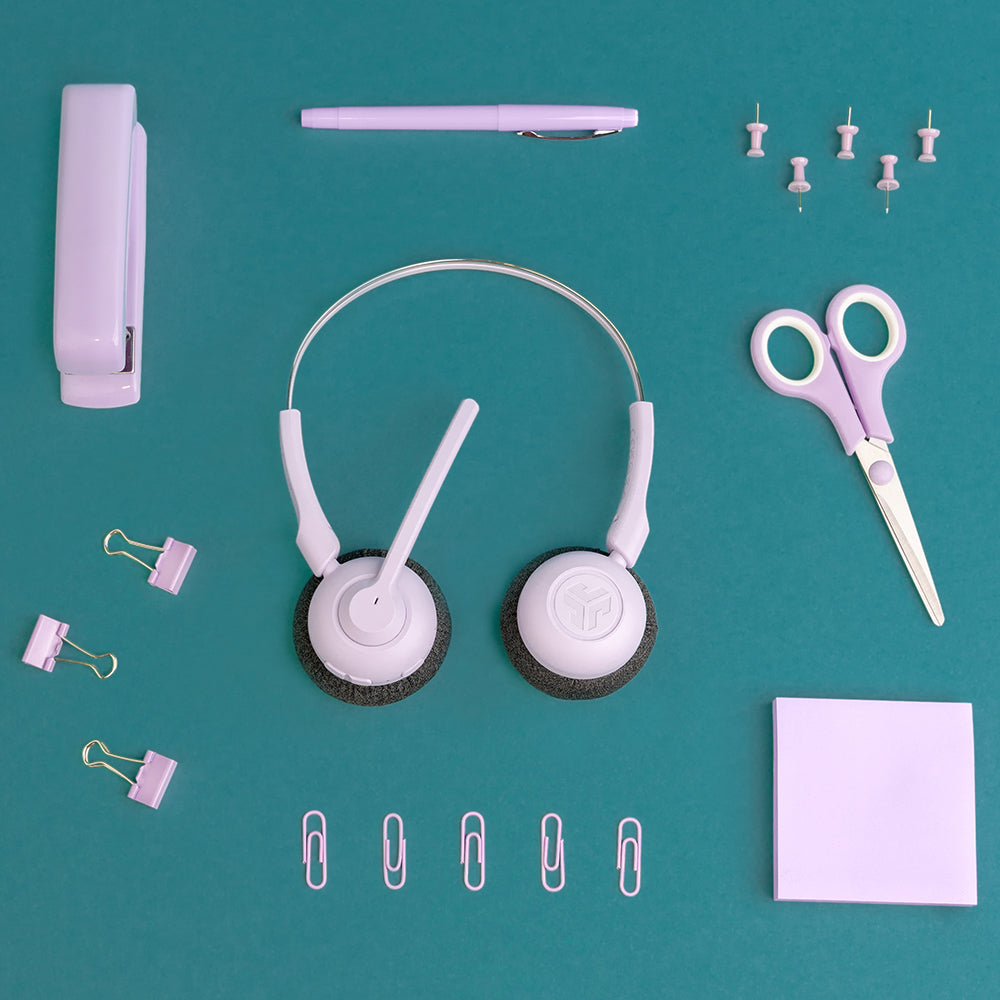 GO Work POP Wireless On-Ear Headset Lilac - Image 6