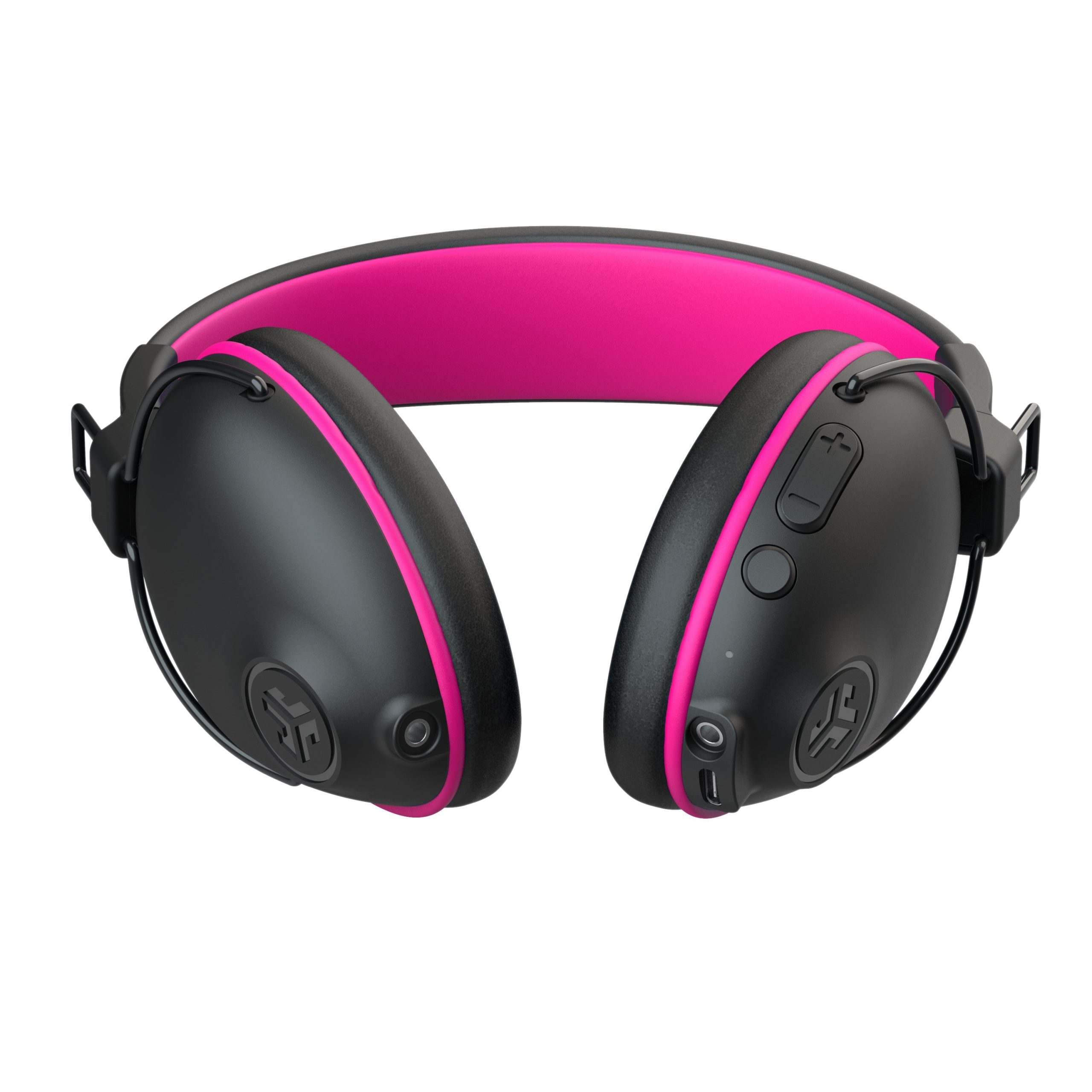 JBuddies Pro Wireless Over-Ear Kids Headphones Pink - Image 4