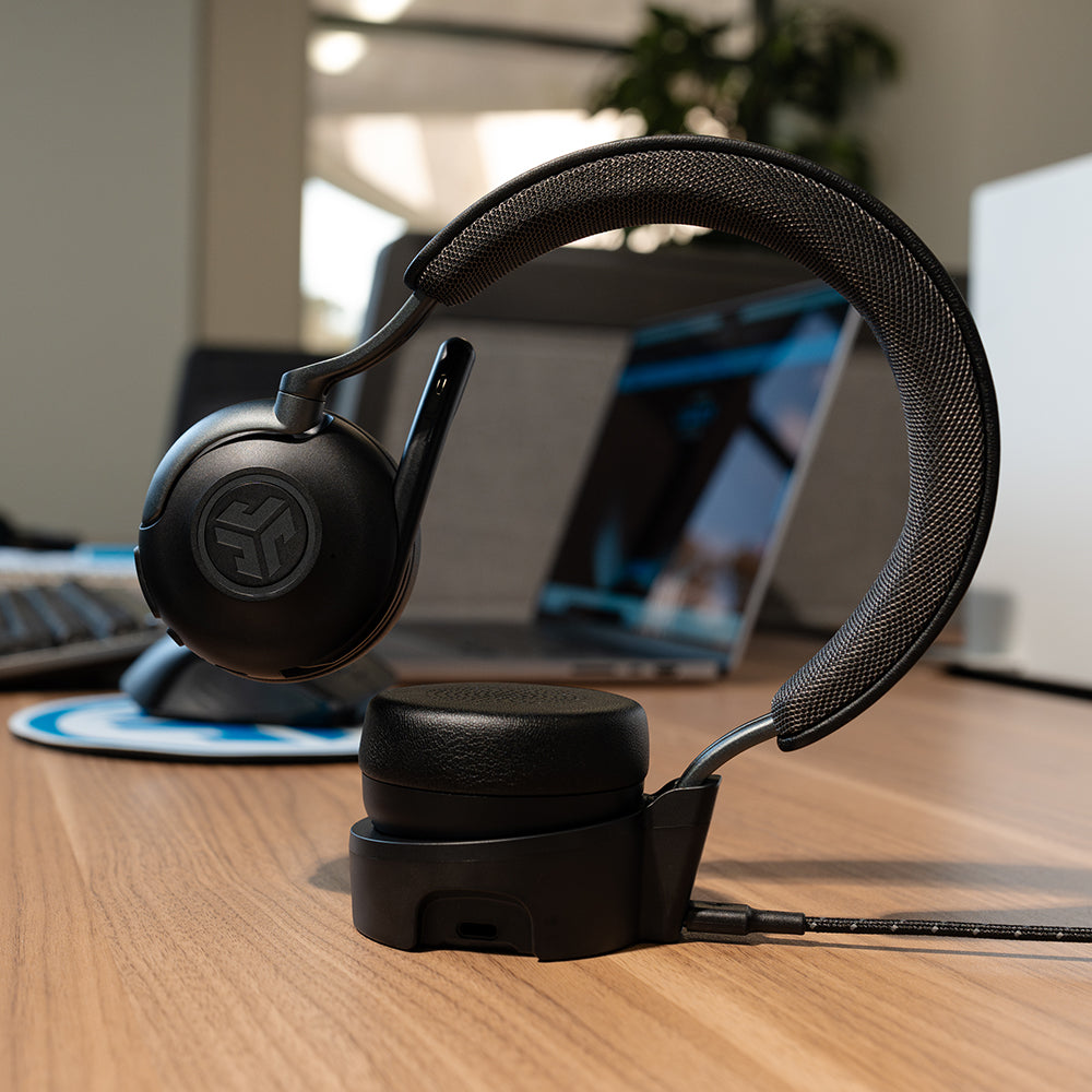 Epic Work ANC Wireless On-Ear Headset Black - Image 2