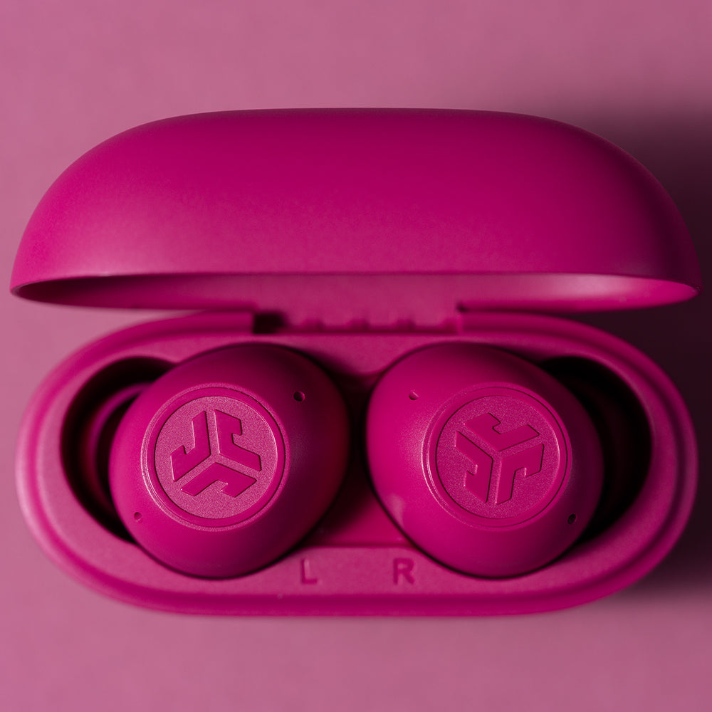 Go Pop ANC True Wireless Earbuds Fuchsia - Image 5