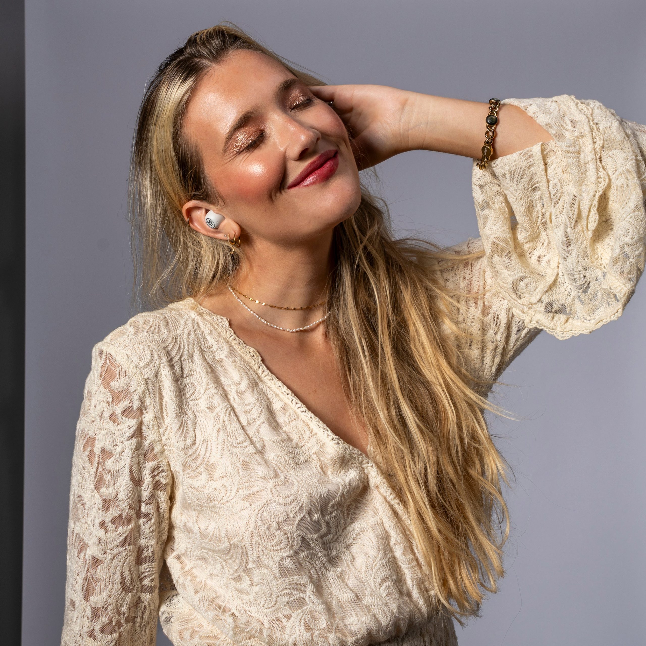 Go Pop ANC True Wireless Earbuds Cloud - Image 2