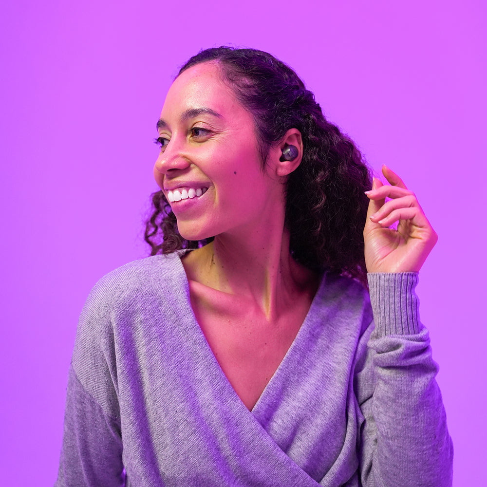 GO POP+ True Wireless Earbuds Clear - Image 2