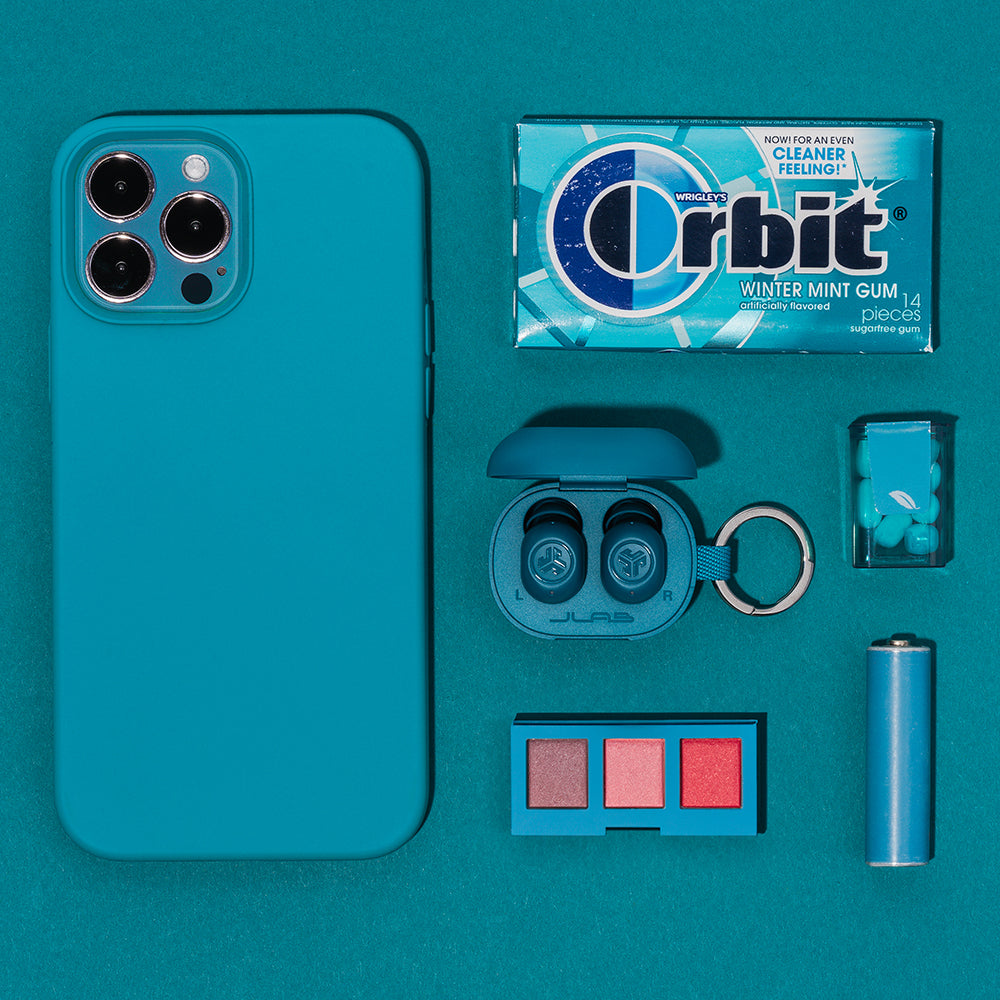 JBuds Mini True Wireless Earbuds Teal - Image 6