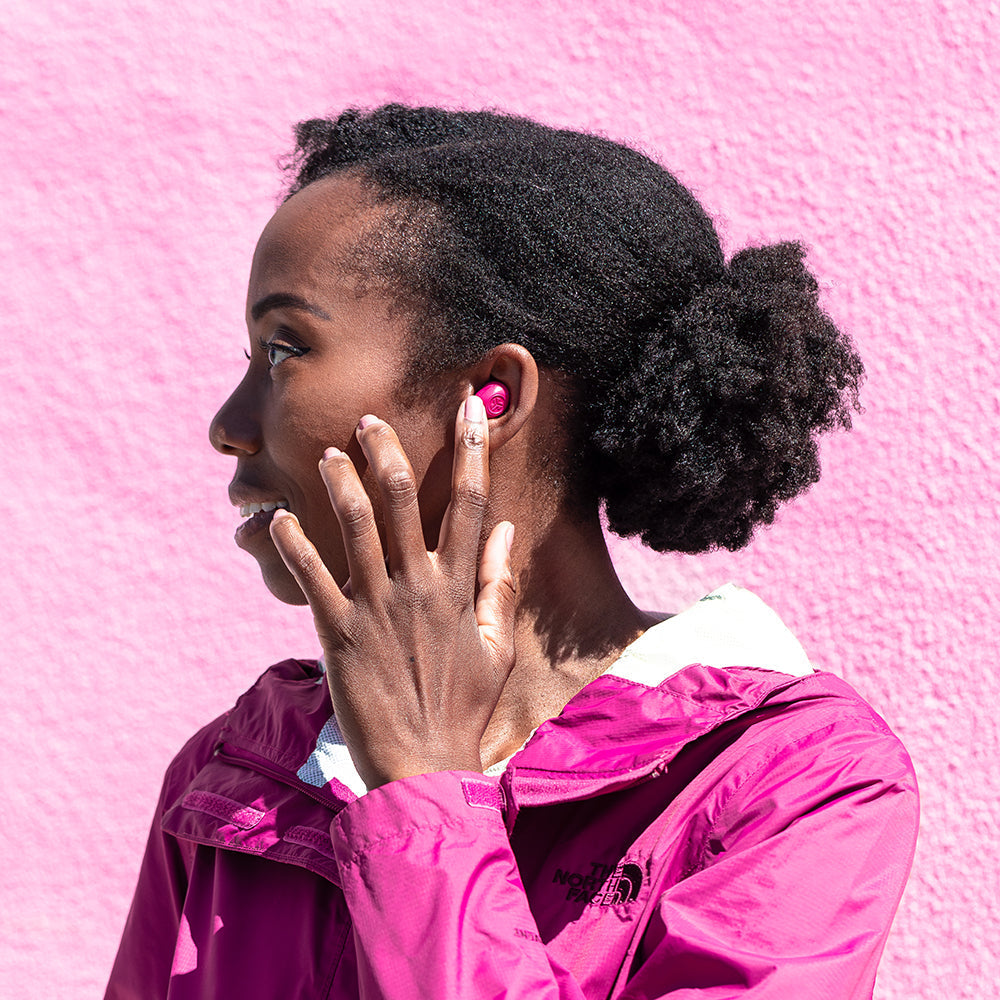 JBuds Mini True Wireless Earbuds Pink - Image 2