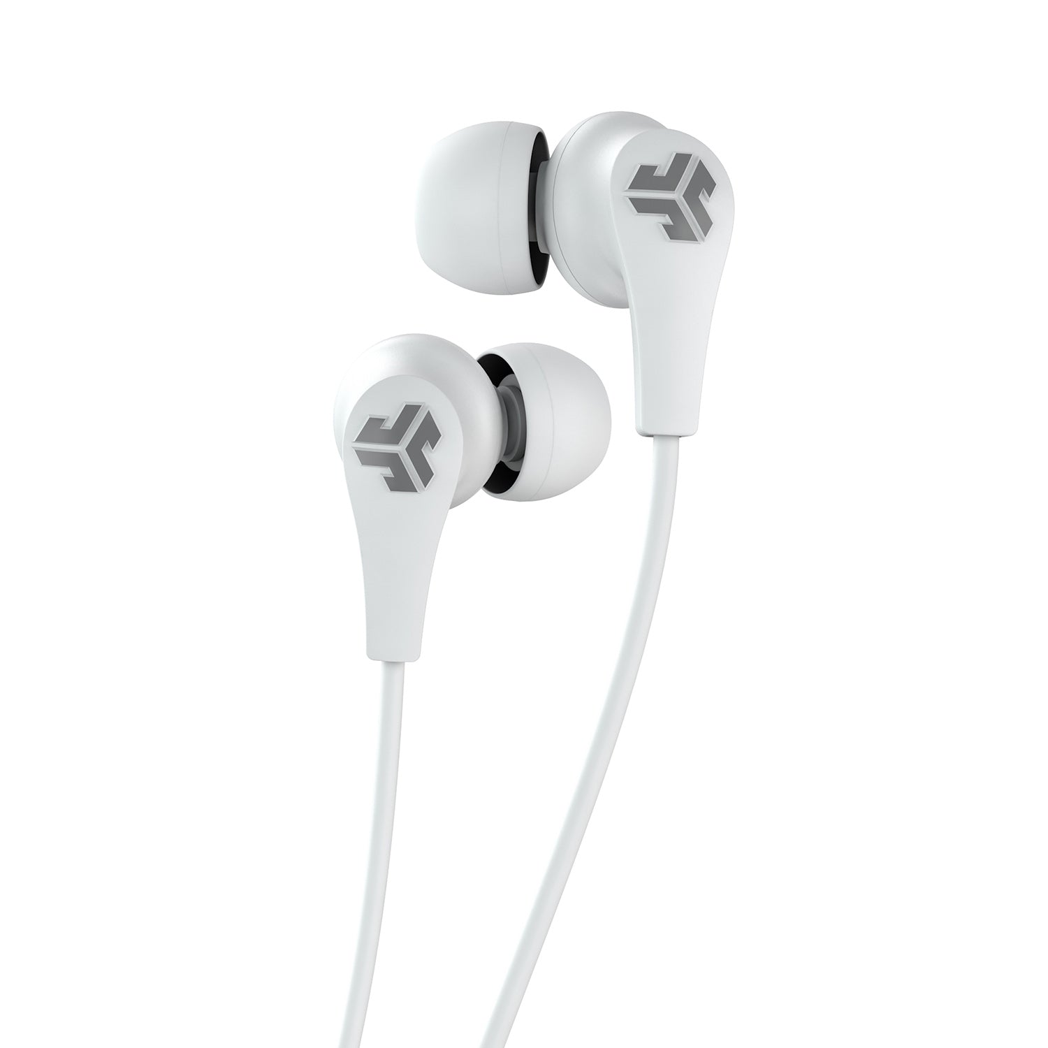 JBuds Pro Wireless Signature Earbuds White/Gray - Image 2