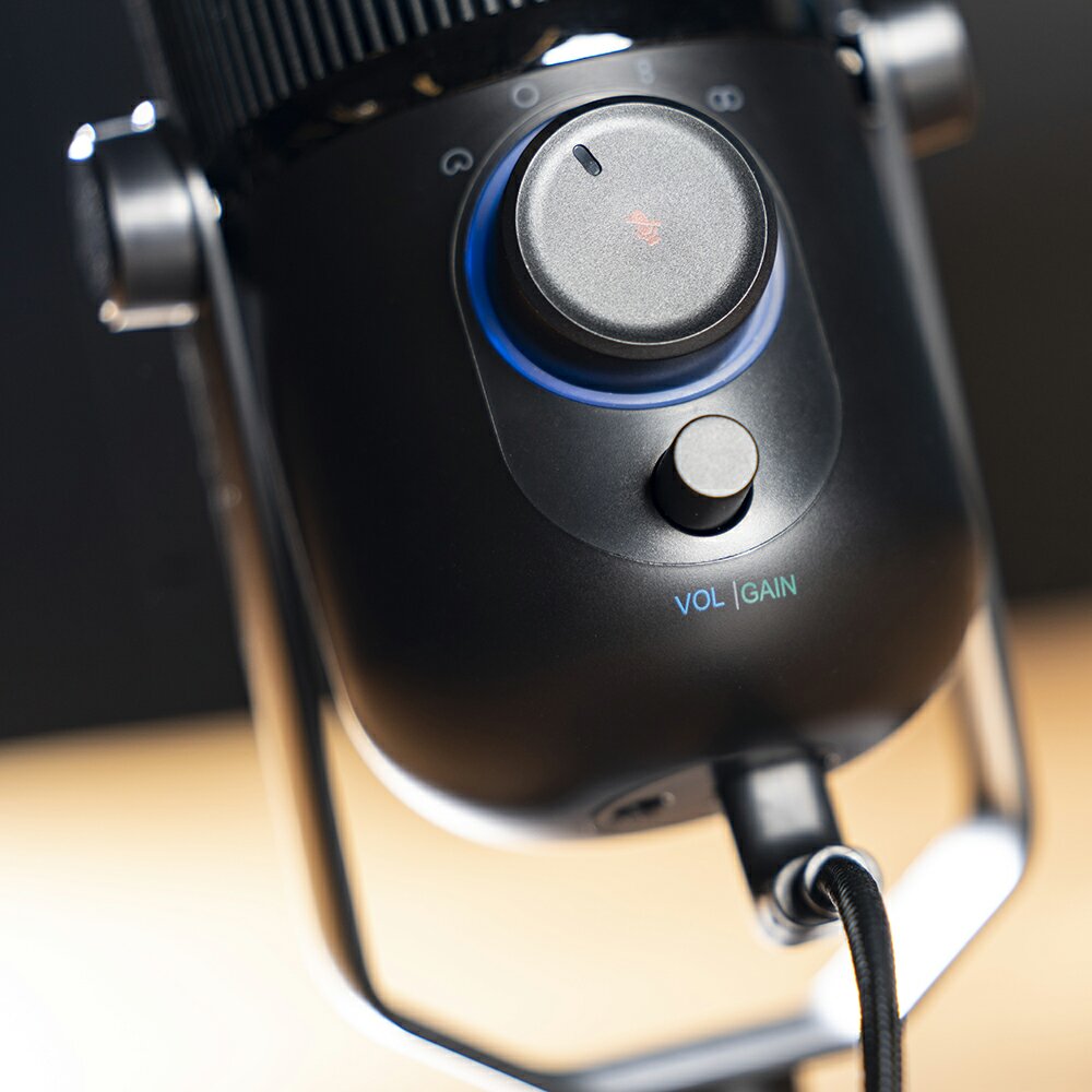 Talk USB Microphone Black - Image 4