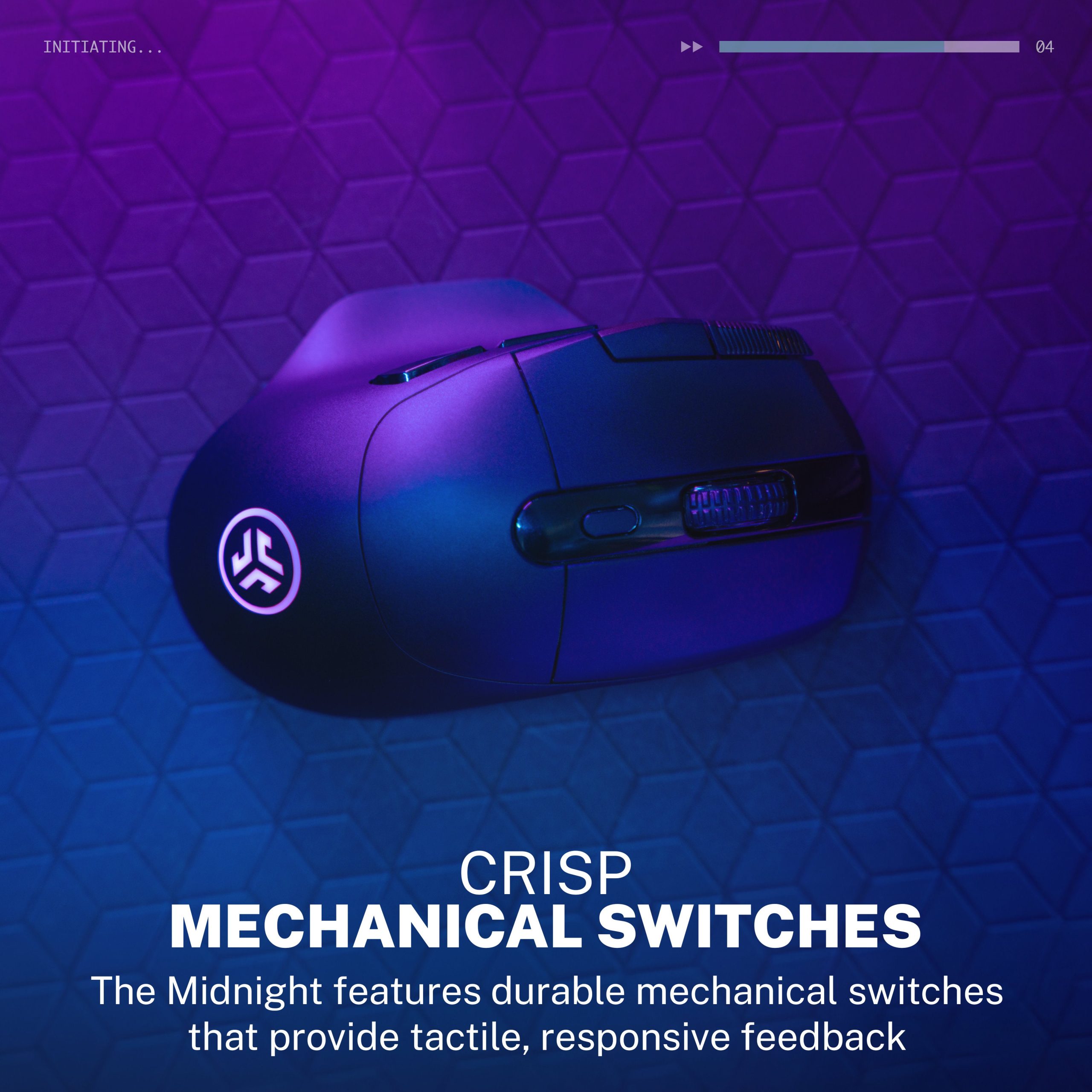 Midnight Wireless Gaming Mouse Black - Image 6